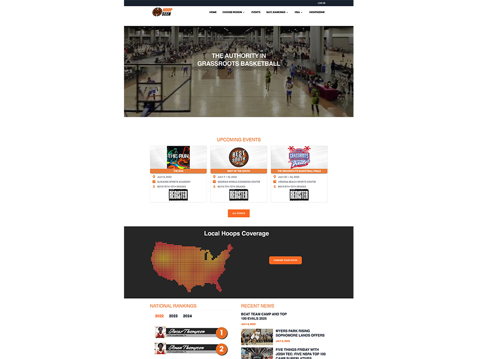 Hoopseen Home page